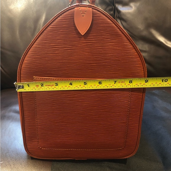 LOUIS VUITTON LV 50 Kenyan Fawn Epi Keepall Boston Travel Weekend Bag VI0970 - Picture 10 of 17
